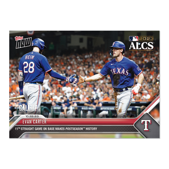2023 Topps Now #1033 Evan Carter