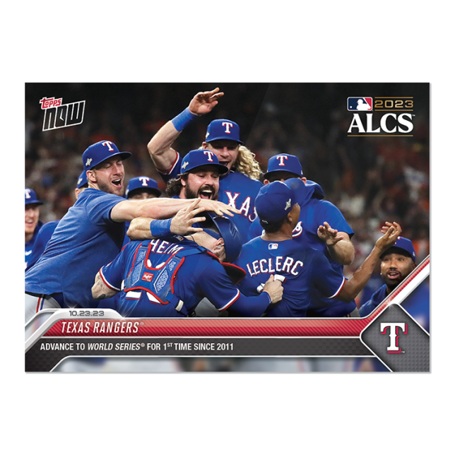 2023 Topps Now #1039 Texas Rangers