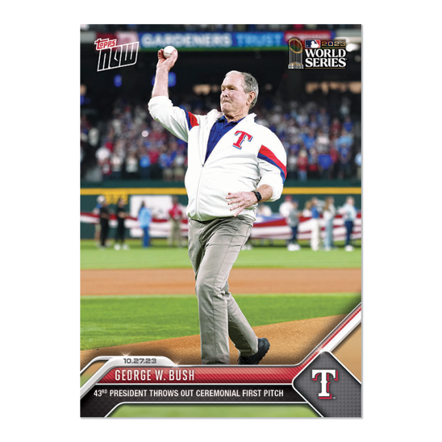 2023 Topps Now #1047 George W. Bush