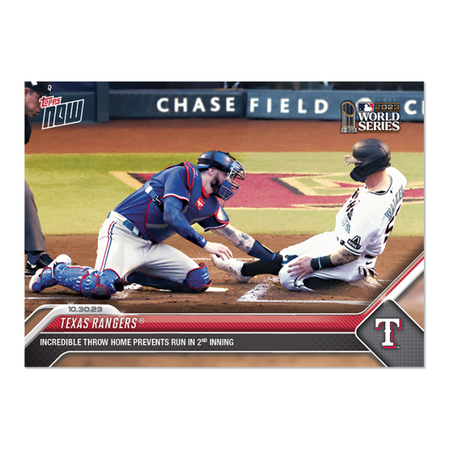 2023 Topps Now #1061 Texas Rangers
