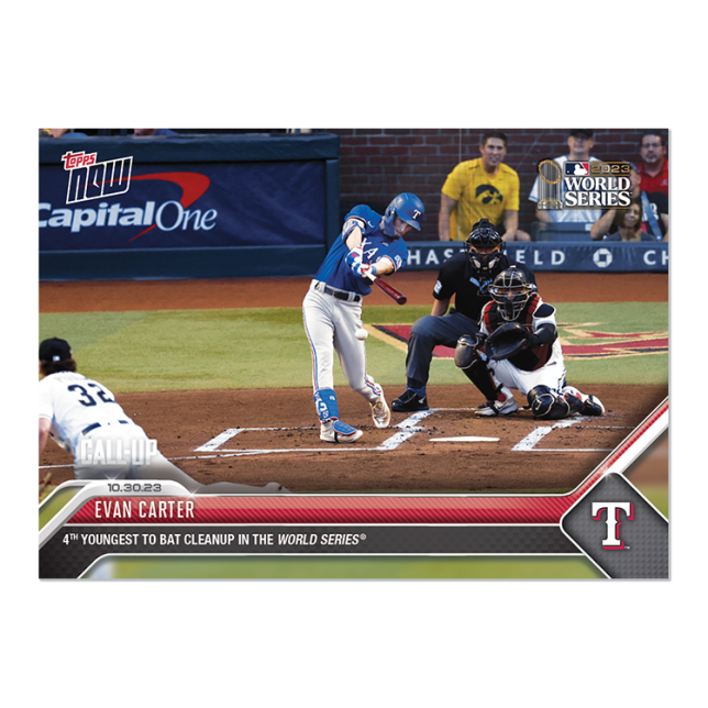 2023 Topps Now #1062 Evan Carter