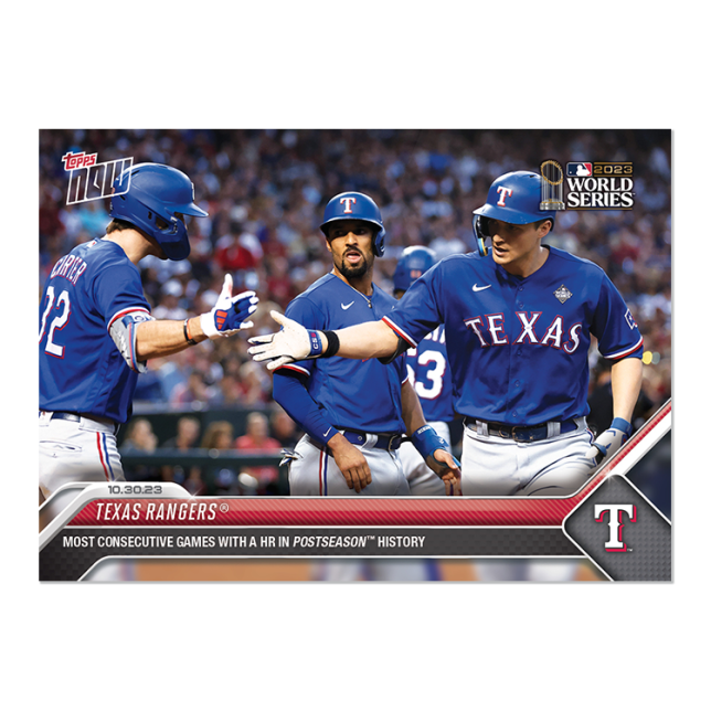 2023 Topps Now #1065 Texas Rangers