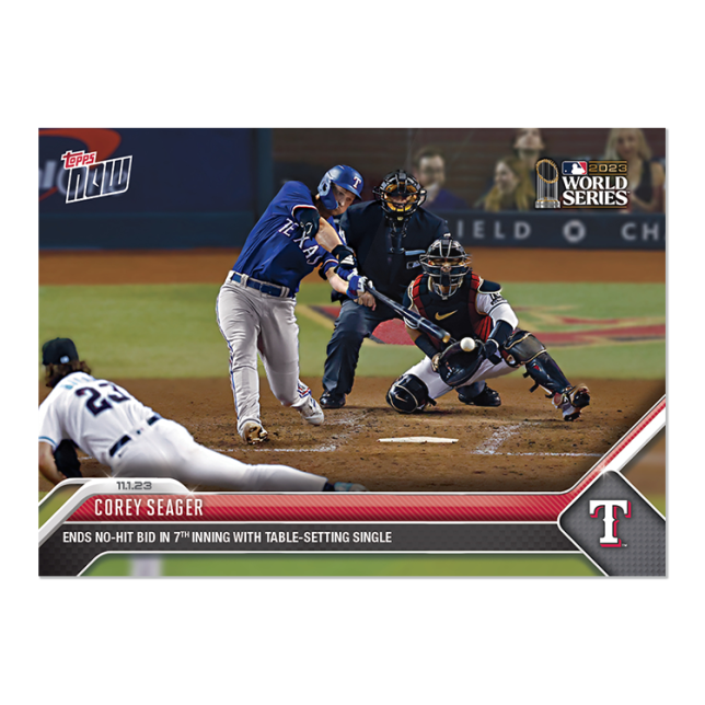 2023 Topps Now #1072 Corey Seager