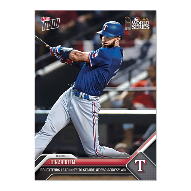 2023 Topps Now #1075 Jonah Heim