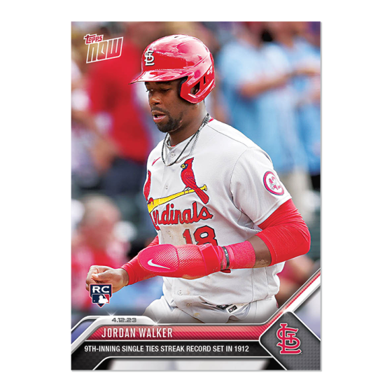 2023 Topps Now #110 Jordan Walker