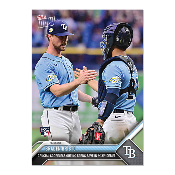 2023 Topps Now #115 Braden Bristo