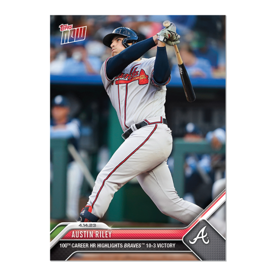 2023 Topps Now #121 Austin Riley