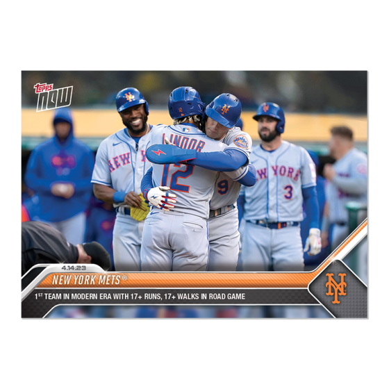 2023 Topps Now #123 New York Mets