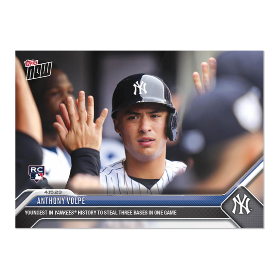 2023 Topps Now #126 Anthony Volpe