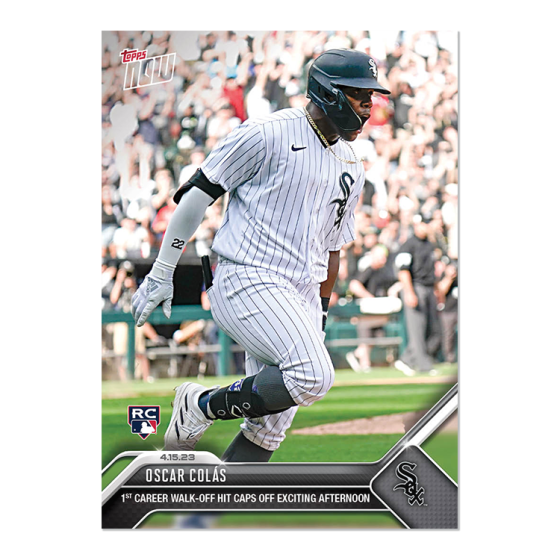 2023 Topps Now #128 Oscar Colas