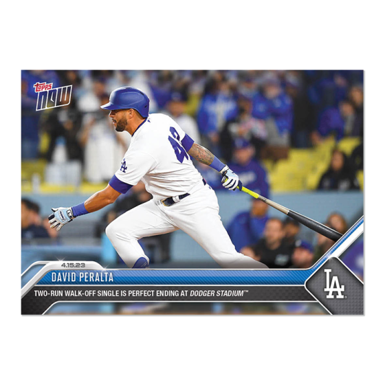 2023 Topps Now #133 David Peralta
