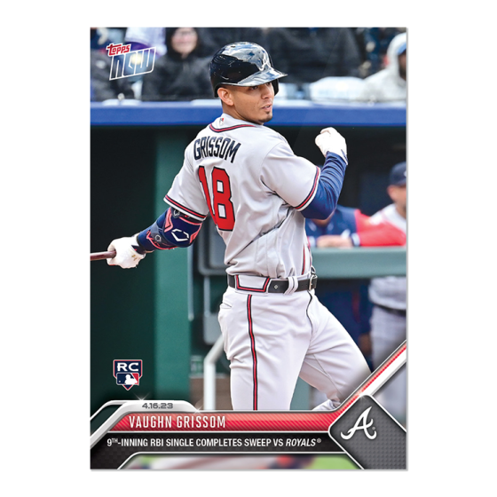 2023 Topps Now #136 Vaughn Grissom
