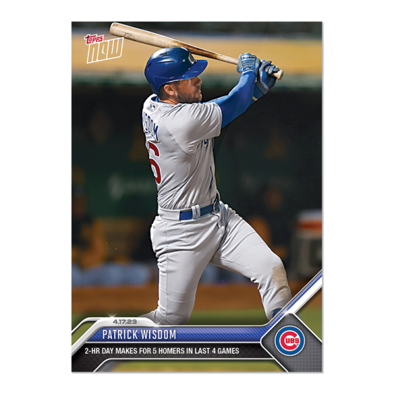 2023 Topps Now #138 Patrick Wisdom