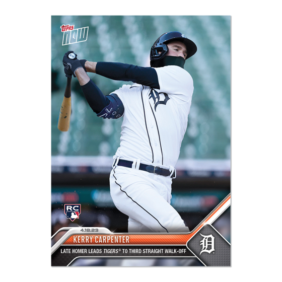 2023 Topps Now #141 Kerry Carpenter