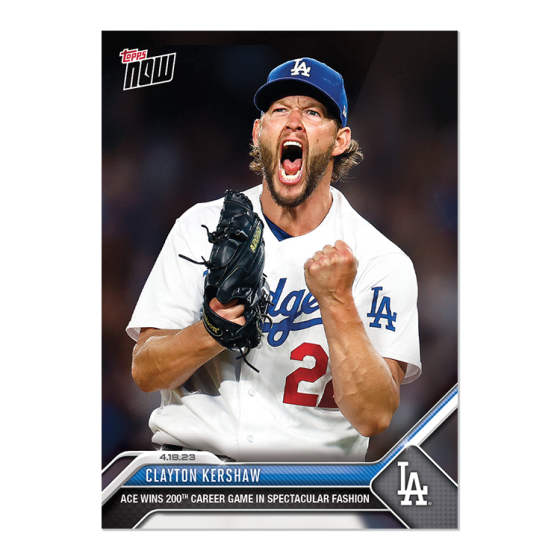 2023 Topps Now #146 Clayton Kershaw