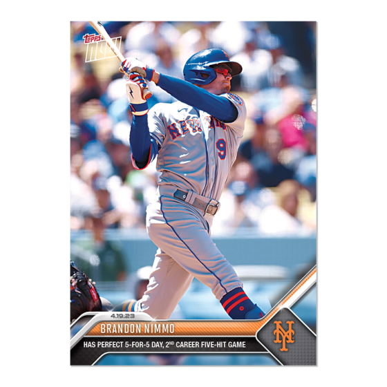 2023 Topps Now #150 Brandon Nimmo