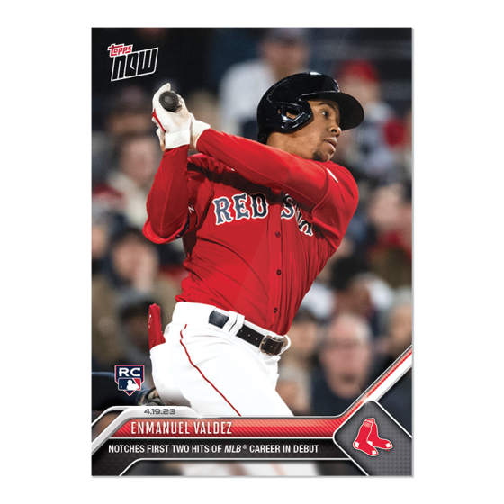 2023 Topps Now #153 Enmanuel Valdez