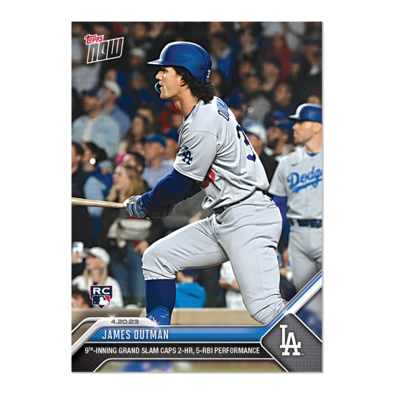 2023 Topps Now #156 James Outman