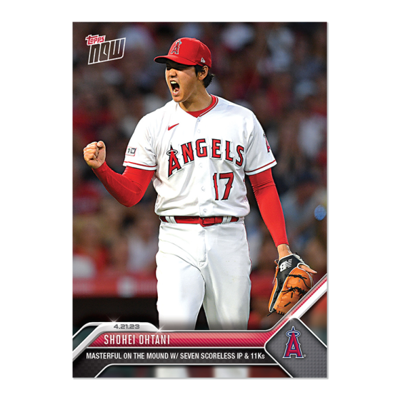 2023 Topps Now #161 Shohei Ohtani