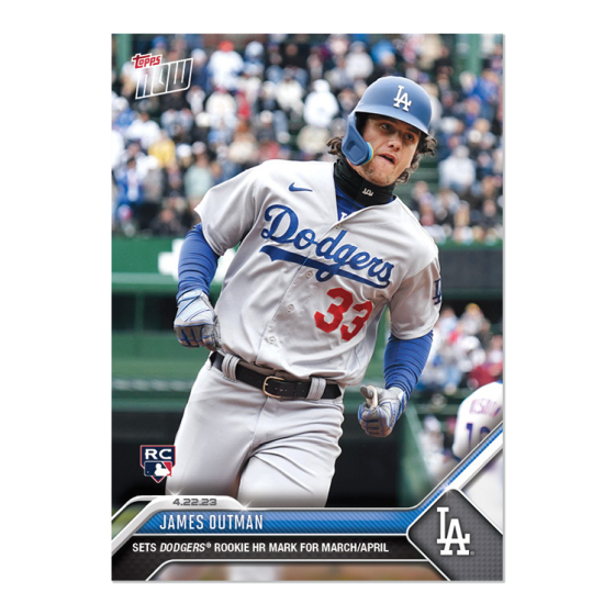 2023 Topps Now #167 James Outman
