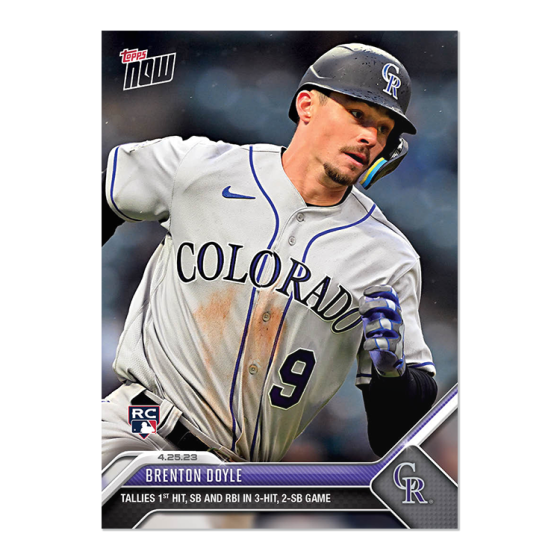 2023 Topps Now #185 Brenton Doyle