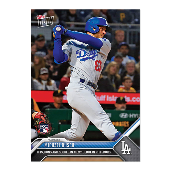 2023 Topps Now #186 Michael Busch
