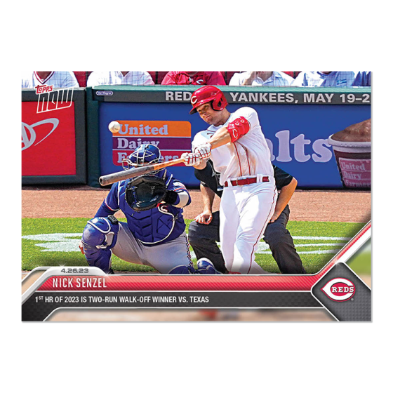 2023 Topps Now #187 Nick Senzel