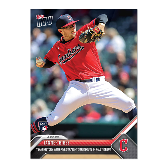 2023 Topps Now #193 Tanner Bibee