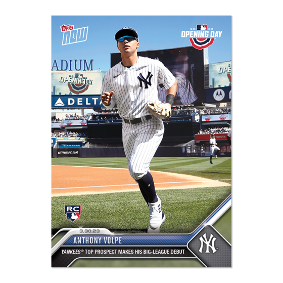 2023 Topps Now #2 Anthony Volpe