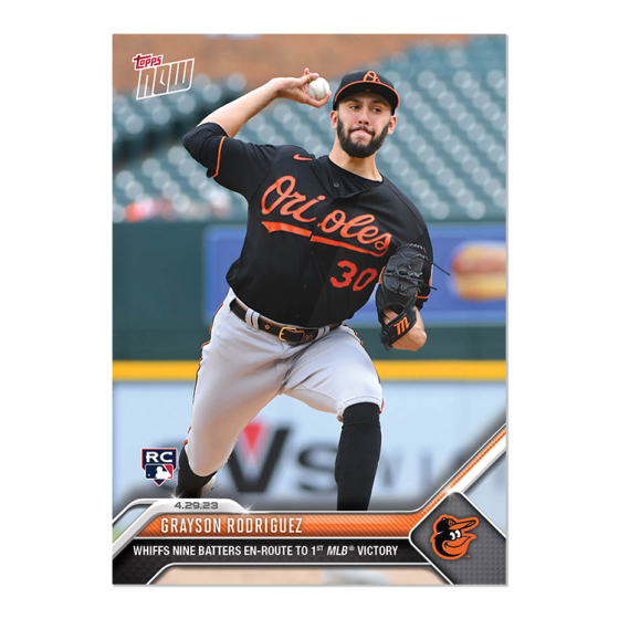 2023 Topps Now #200 Grayson Rodriguez
