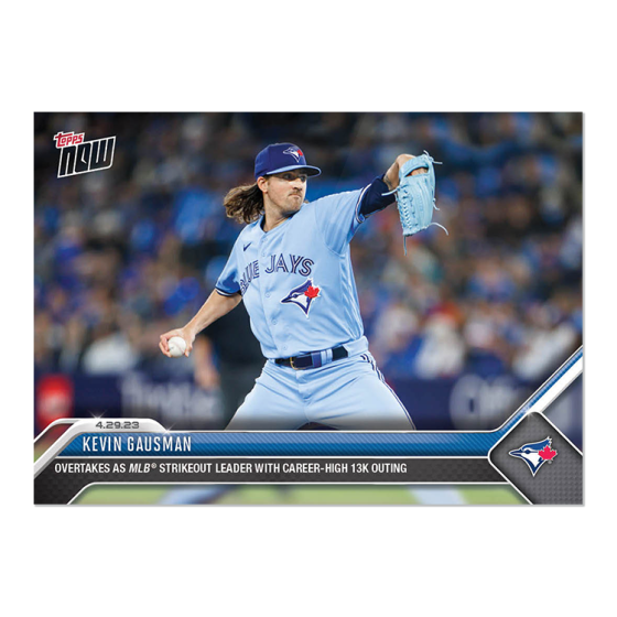 2023 Topps Now #203 Kevin Gausman