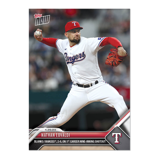2023 Topps Now #208 Nathan Eovaldi