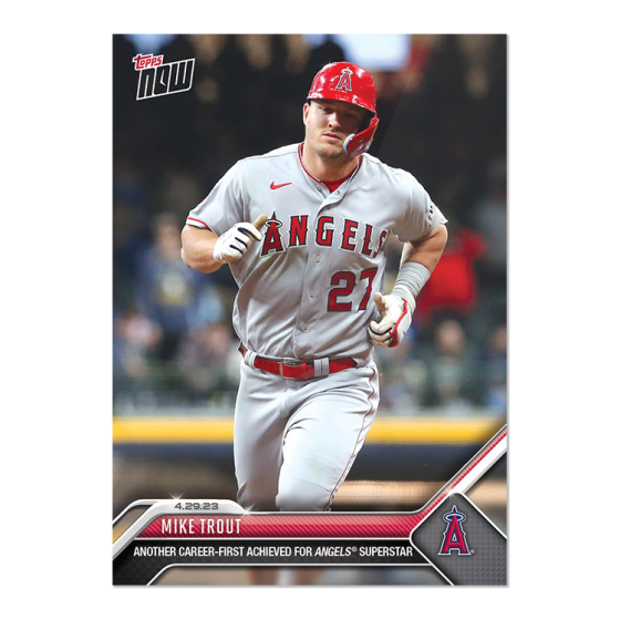 2023 Topps Now #209 Mike Trout