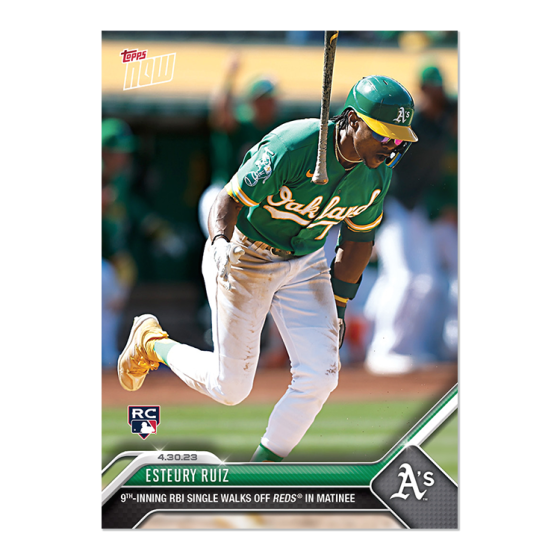 2023 Topps Now #211 Esteury Ruiz
