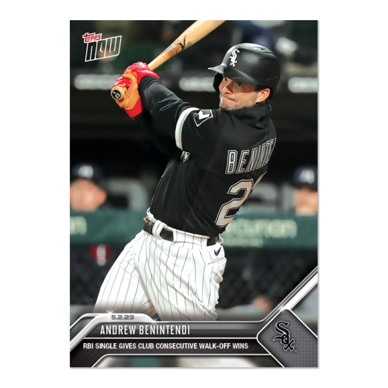 2023 Topps Now #222 Andrew Benintendi