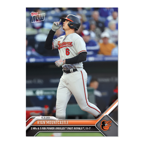 2023 Topps Now #224 Ryan Mountcastle
