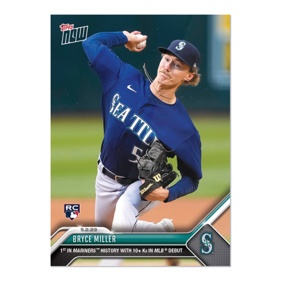 2023 Topps Now #225 Bryce Miller