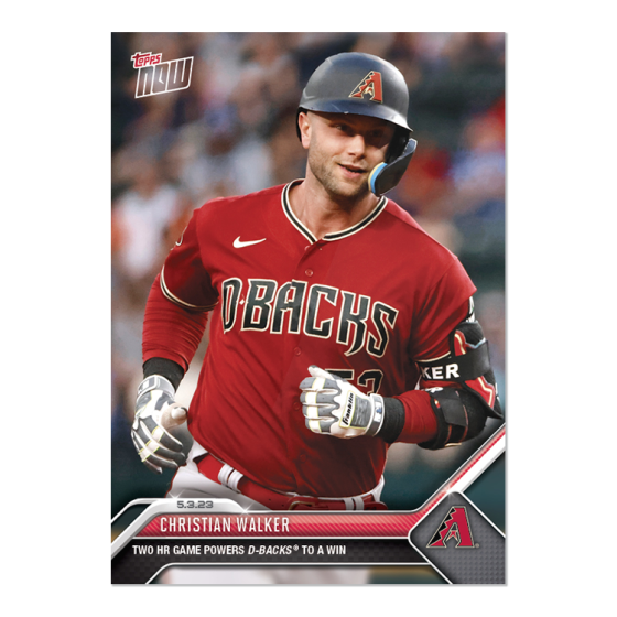 2023 Topps Now #227 Christian Walker