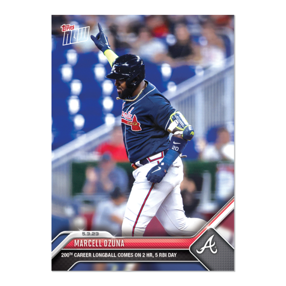 2023 Topps Now #230 Marcell Ozuna