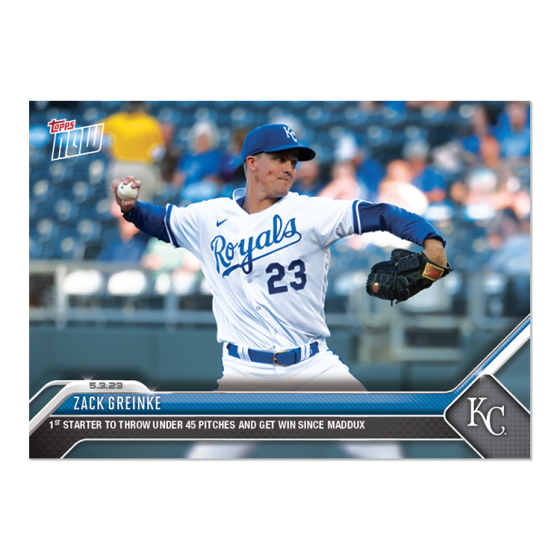 2023 Topps Now #232 Zack Greinke