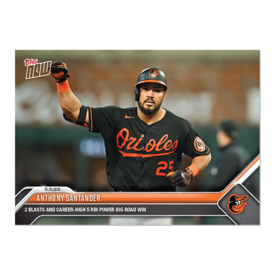 2023 Topps Now #238 Anthony Santander