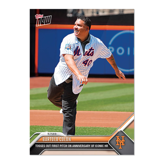 2023 Topps Now #246 Bartolo Colon
