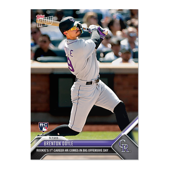2023 Topps Now #247 Brenton Doyle