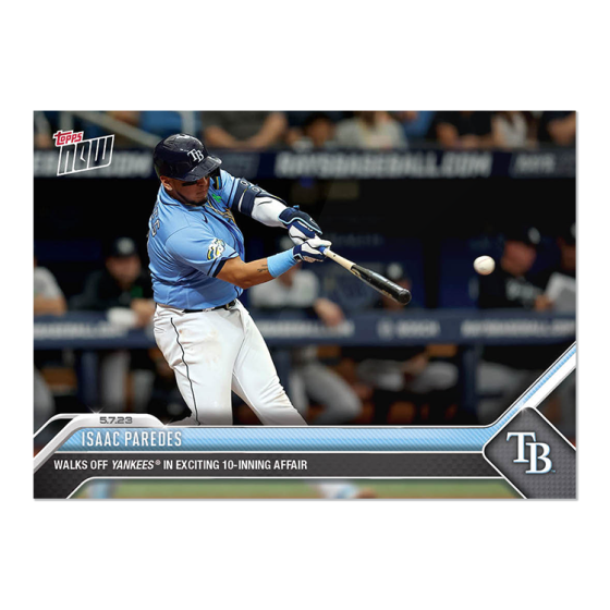 2023 Topps Now #248 Isaac Paredes