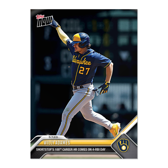 2023 Topps Now #250 Willy Adames