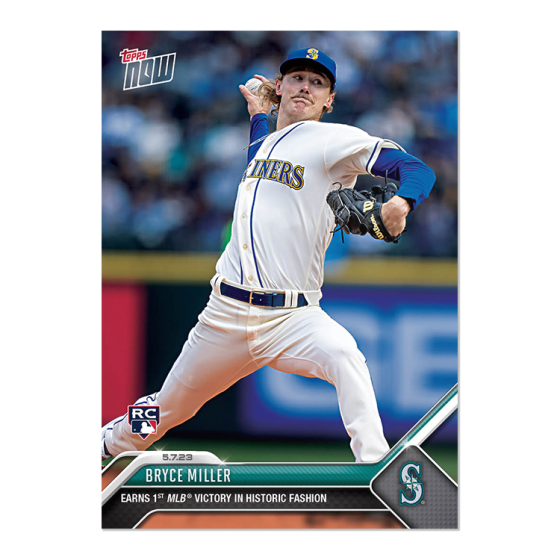 2023 Topps Now #252 Bryce Miller