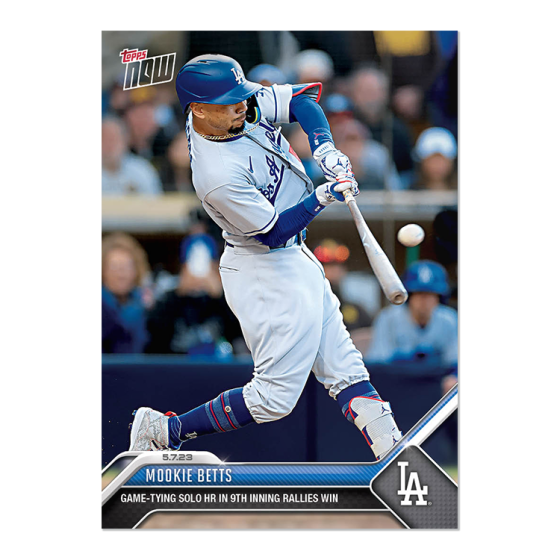 2023 Topps Now #253 Mookie Betts