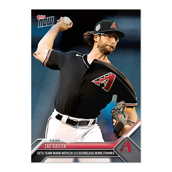 2023 Topps Now #257 Zac Gallen