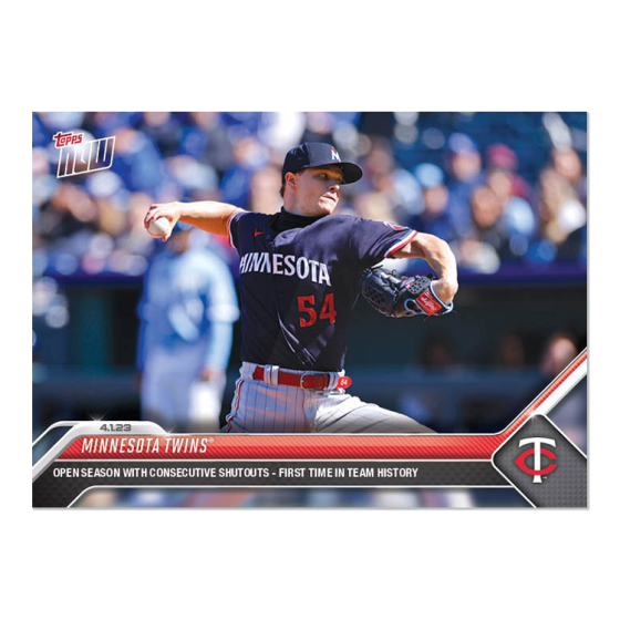 2023 Topps Now #26 Minnesota Twins