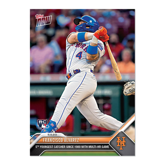 2023 Topps Now #260 Francisco Alvarez